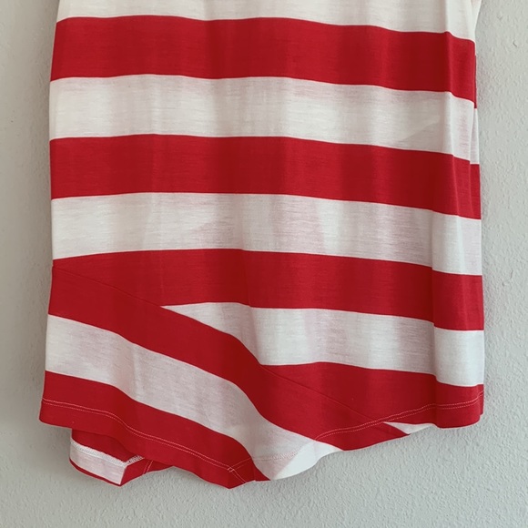 Cabi 5198 Carousel Asymmetrical Striped Tank Top - Picture 6 of 8